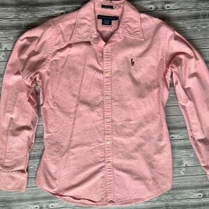 Ralph Lauren Light Pink Slim Fit Shirt